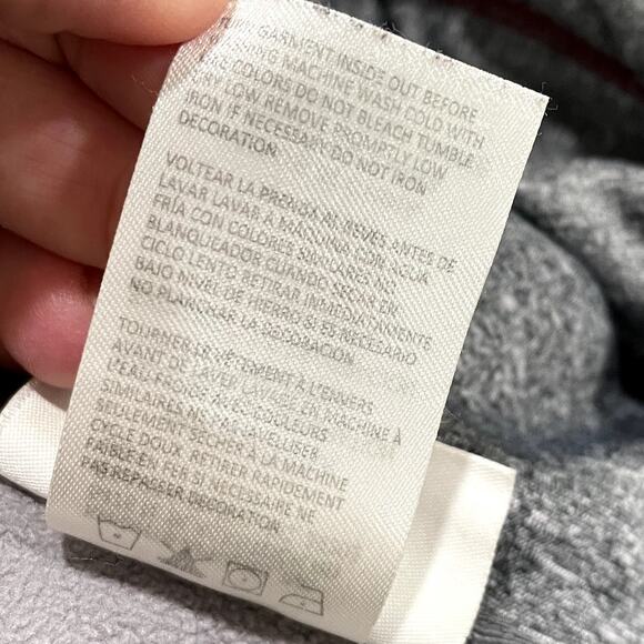 Section 101 Majestic Size M Texas A&M Aggie Sweatshirt Hoodie Gray Embroidered - Picture 5 of 9